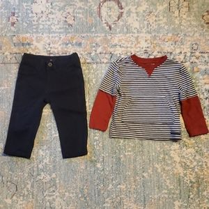 Hudson Jeans outfit size 12 months